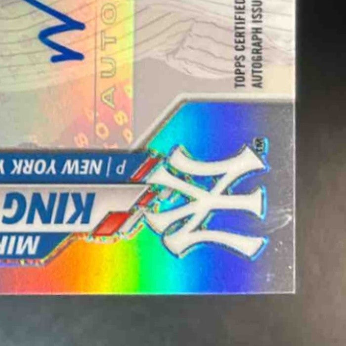 2020 Topps Chrome Update Mike King Auto #USA-MK RC New York Yankees - Sports Cards