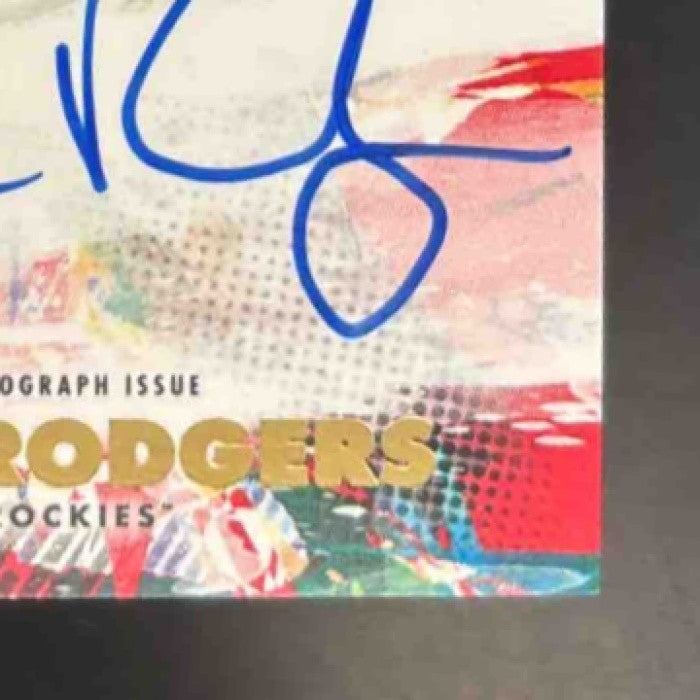 2020 Topps Inception Brendan Rodgers Rookies & Emerging Stars Auto Red /75 - Sports Cards