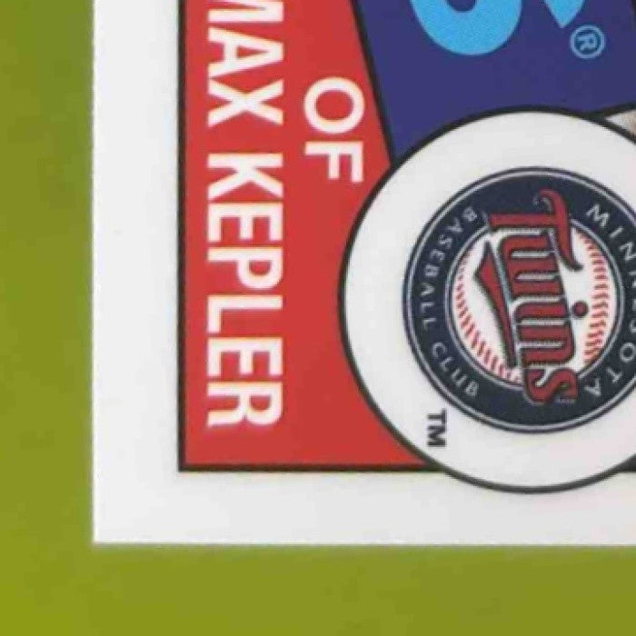 2020 Topps Max Kepler 1985 35th Anniversary Relics #85R-MK MEM Minnesota Twins - Sports Cards