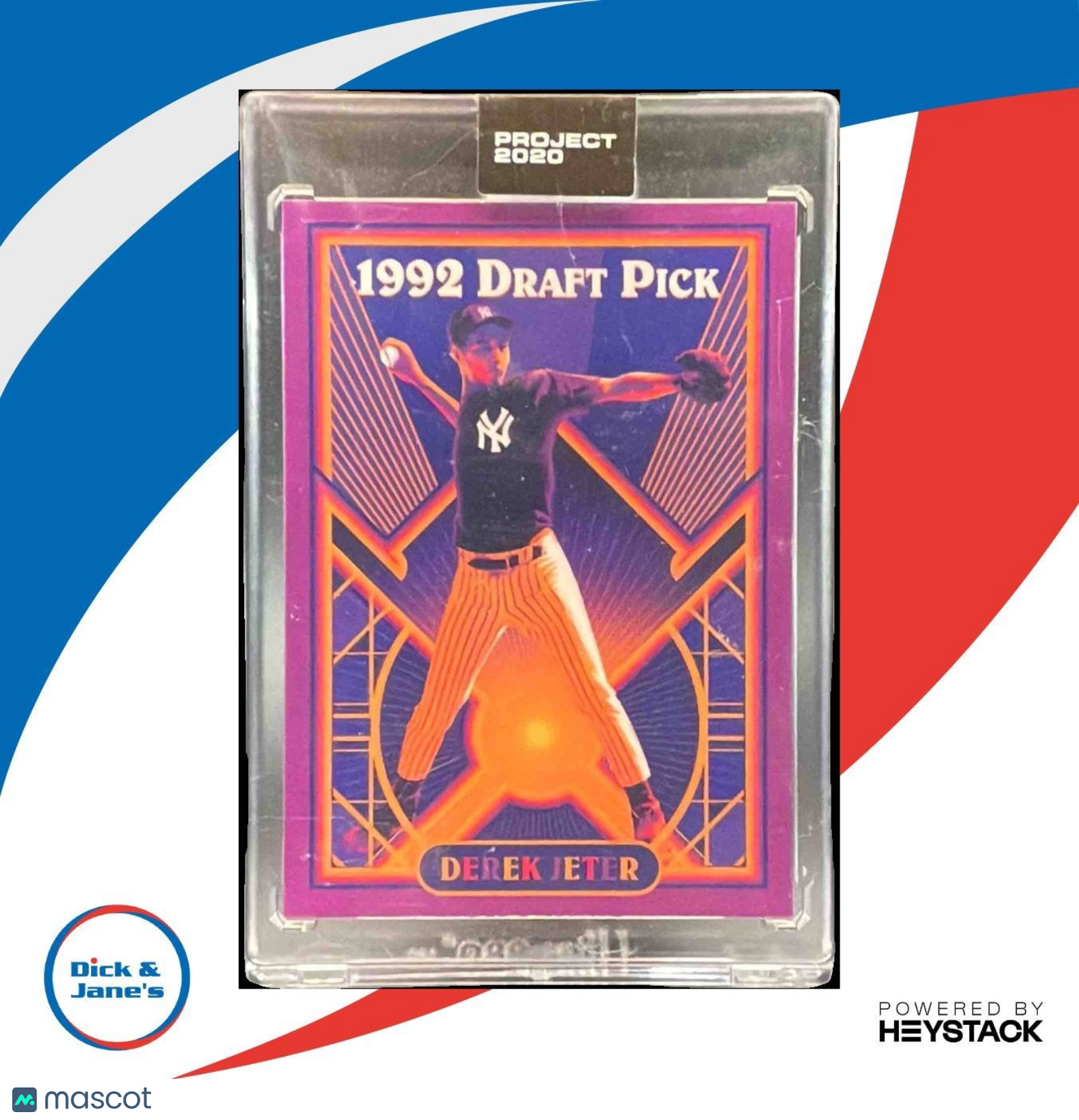 2020 Topps Project Derek Jeter #39 New York Yankees - Sports Cards