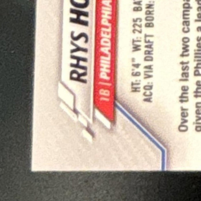 2020 Topps Rhys Hoskins Gold /2020 #687 Philadelphia Phillies - Sports Cards