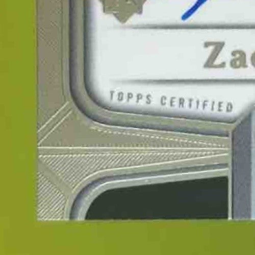 2020 Topps Tier One Zack Collins Break Out Auto 67/299 RC Chicago White Sox - Sports Cards