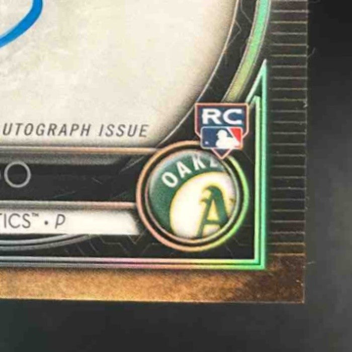 2020 Topps Tribute Jesus Luzardo Auto /199 #TA-JL RC Oakland Athletics - Sports Cards