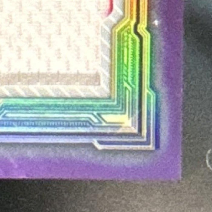 2020 Topps Triple Threads Aaron Nola Single Jumbo Relic Amethyst /27 MEM Phillie - Sports Cards