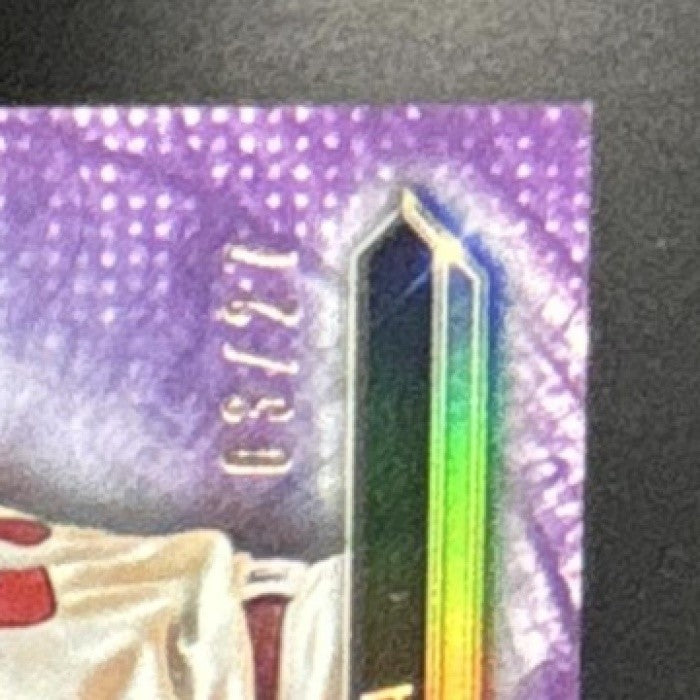 2020 Topps Triple Threads Aaron Nola Single Jumbo Relic Amethyst /27 MEM Phillie - Sports Cards