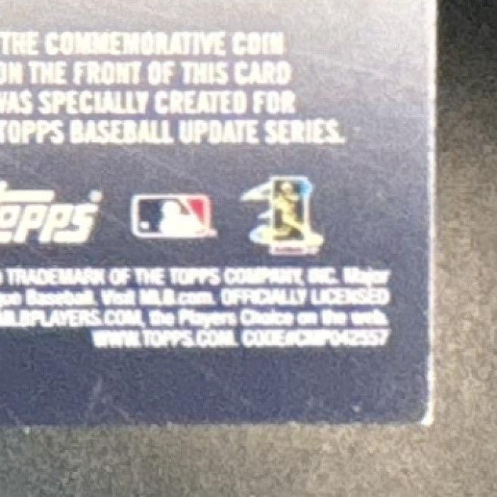 2020 Topps Update Bryce Harper Baseball Coin Cards #TBC-BH Philadelphia Phillies - Sports Cards