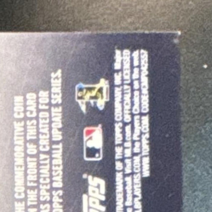 2020 Topps Update Rhys Hoskins Baseball Coin Cards #TBC-RH Philadelphia Phillies - Sports Cards