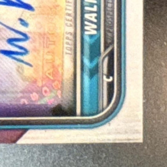 2021-22 Bowman Chrome University Walker Kessler Prospect Auto Auburn Tigers - Sports Cards