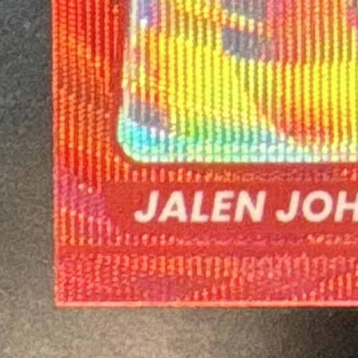 2021-22 Panini Donruss Optic Jalen Johnson Red Wave Prizm #181 RC Atlanta Hawks - Sports Cards