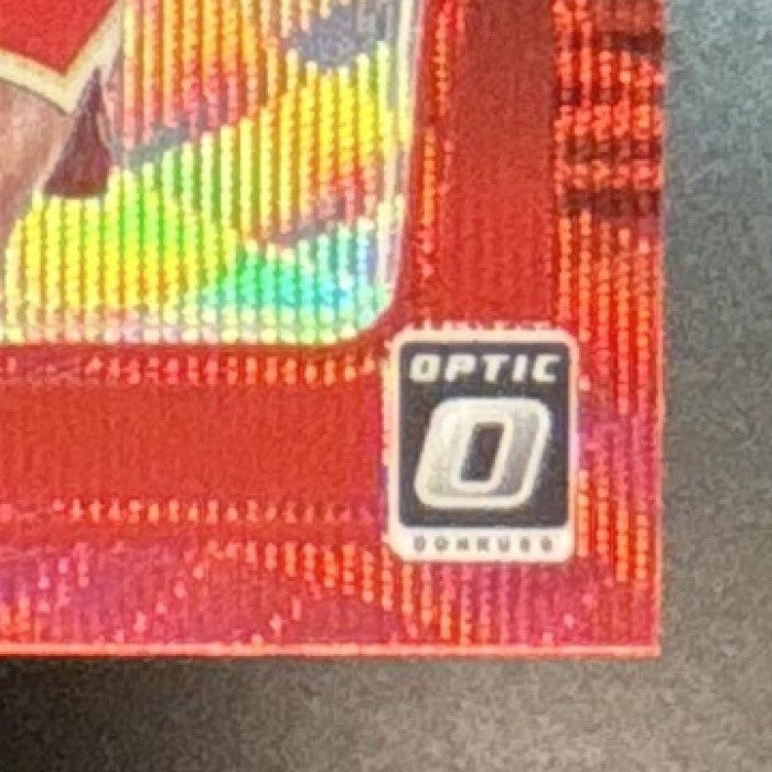 2021-22 Panini Donruss Optic Jalen Johnson Red Wave Prizm #181 RC Atlanta Hawks - Sports Cards