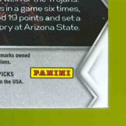 2021-22 Panini Prizm Draft Picks Evan Mobley Fireworks #2 RC USC Trojans - Sports Cards