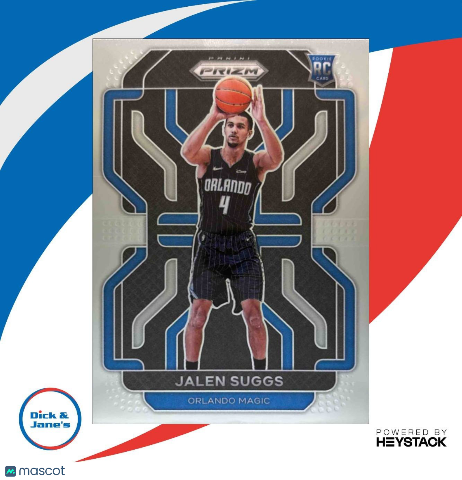 2021-22 Panini Prizm Jalen Suggs #314 RC Orlando Magic - Sports Cards