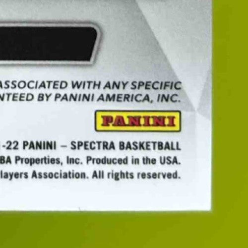 2021-22 Panini Spectra Quentin Grimes /149 #196 MEM Auto RC New York Knicks - Sports Cards