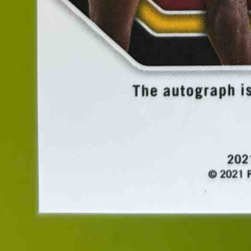 2021-22 Prizm Draft Evan Mobley College Penmanship Prizms Blue Ice /25 Auto RC - Sports Cards