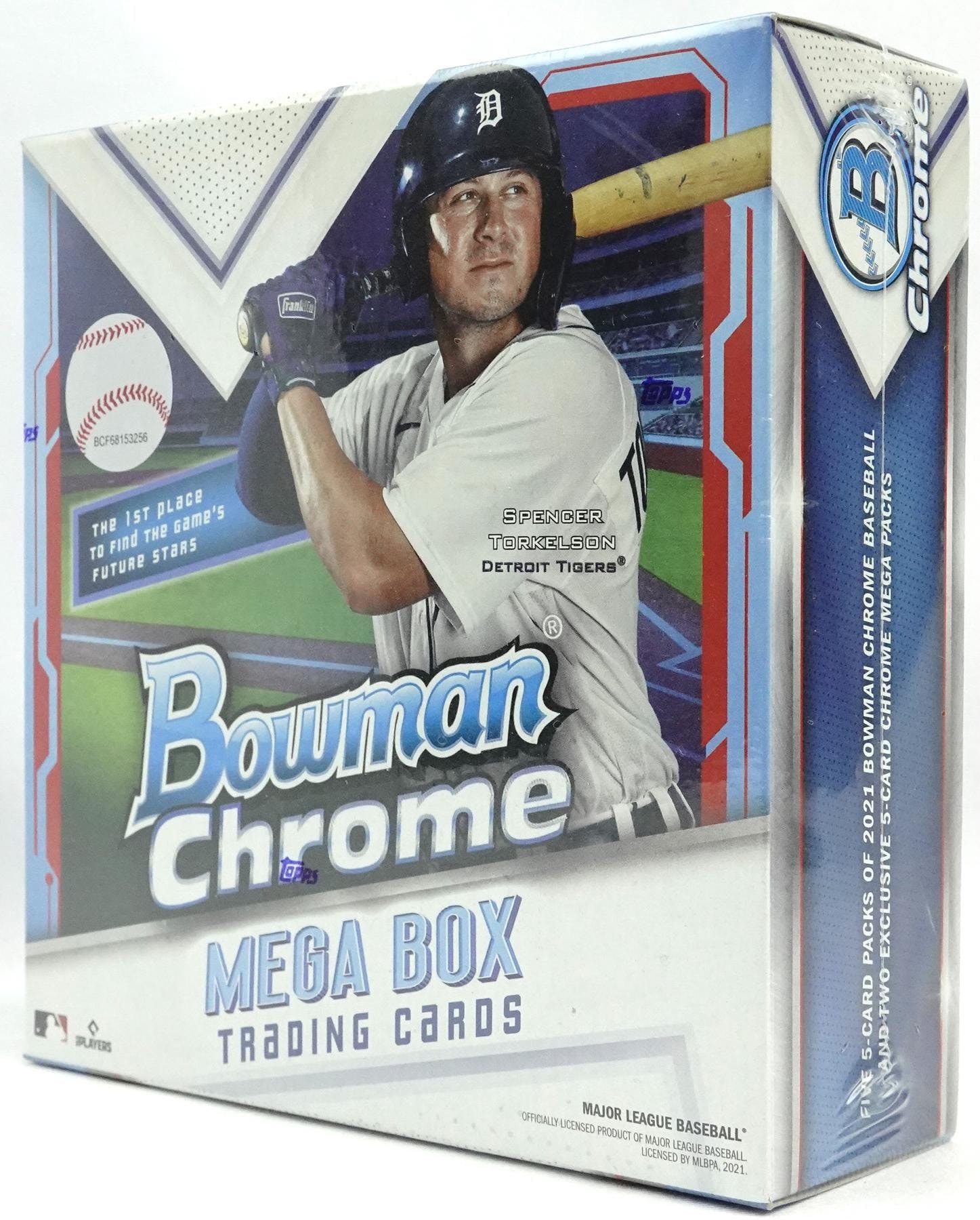 2021 Bowman Chrome Baseball Mega Box - MLB Blaster Box
