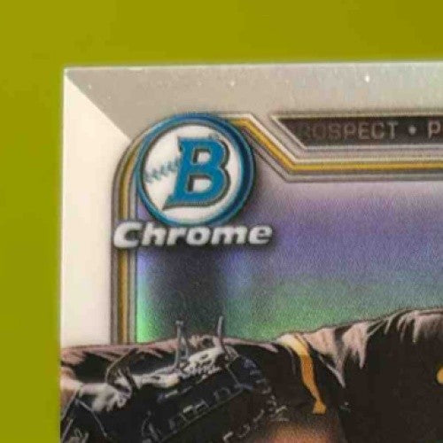 2021 Bowman Chrome Jagger Haynes Auto Refractor /499 Prospect San Diego Padres - Sports Cards