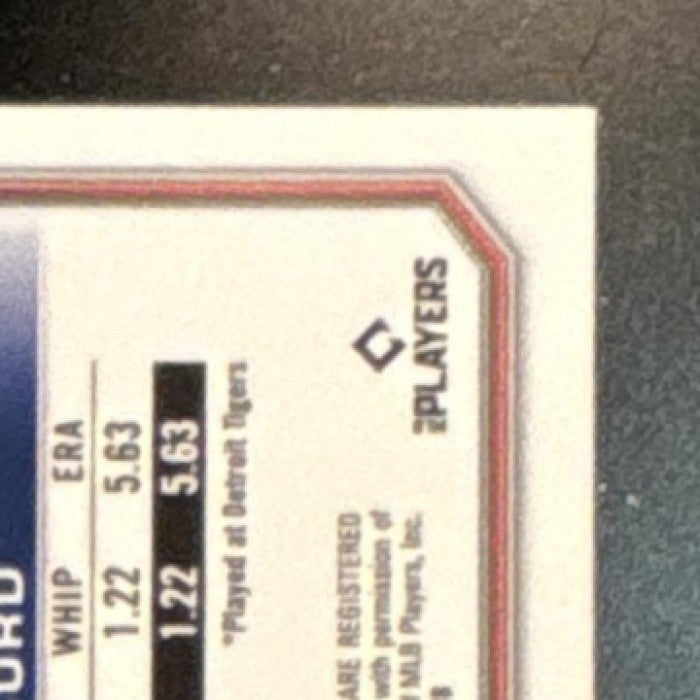 2021 Bowman Chrome Sapphire Tarik Skubal #28 RC Detroit Tigers - Sports Cards