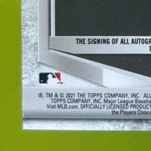 2021 Bowman Platinum Jo Adell Renowned Rookies Auto /50 RC Los Angeles Angels - Sports Cards