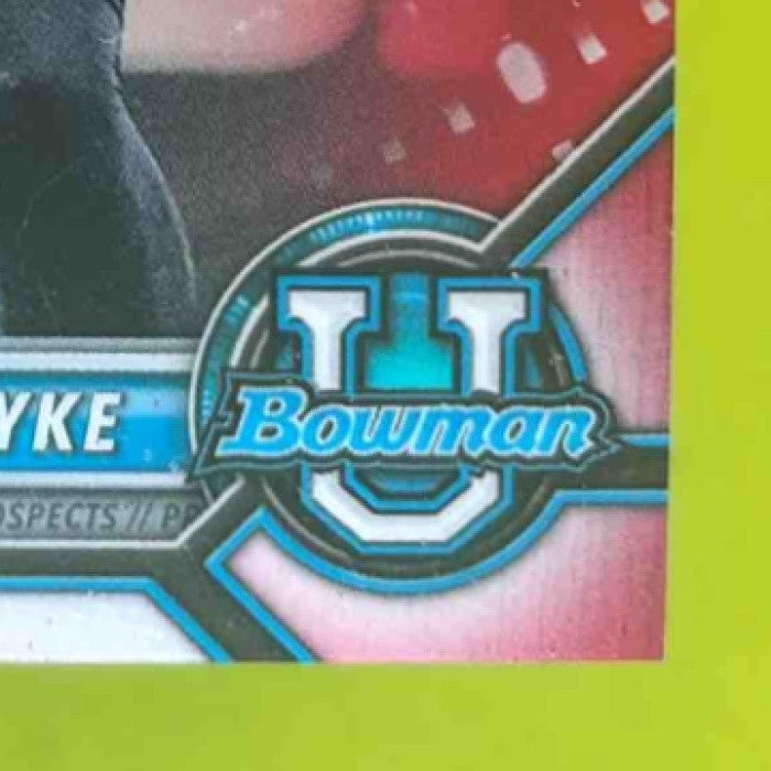 2021 Bowman University Tyler Van Dyke Chrome Red 2/5 #53 Miami Hurricanes - Sports Cards