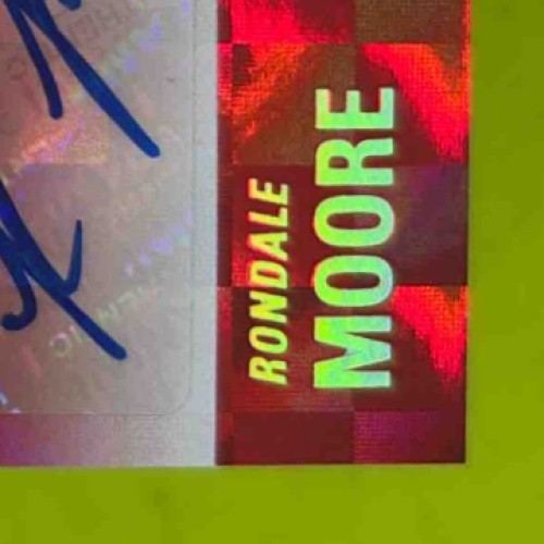 2021 Chronicles Rondale Moore Turn of the Century Auto Red 44/75 RC Cardinals - Sports Cards