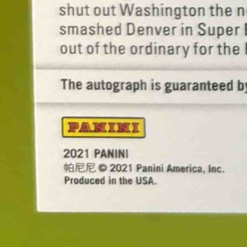 2021 Donruss Lawrence Taylor Signature Highlights #SH40 Auto New York Giants - Sports Cards