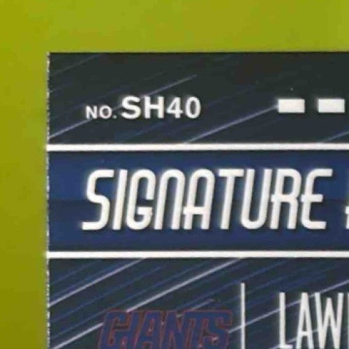 2021 Donruss Lawrence Taylor Signature Highlights #SH40 Auto New York Giants - Sports Cards