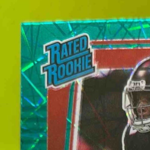 2021 Donruss Optic Kyle Pitts Teal Velocity #211 RC Rated Rookie Atlanta Falcons - Sports Cards