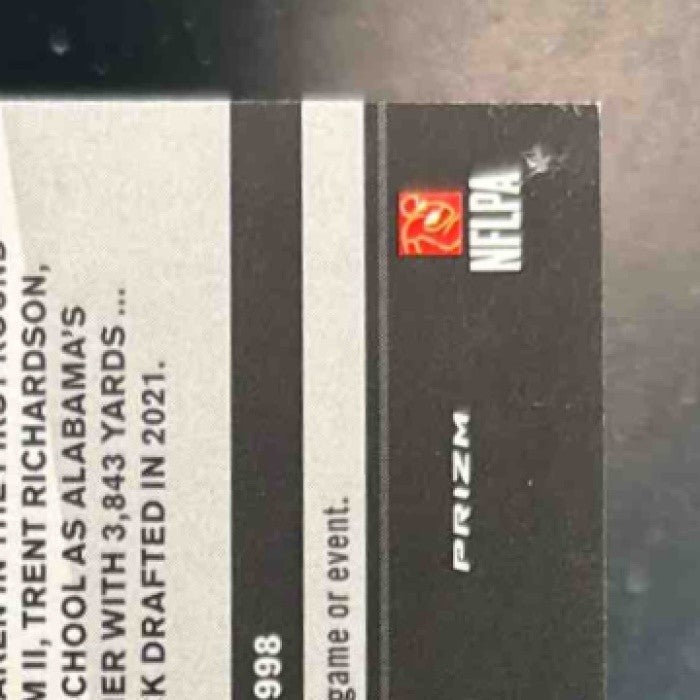 2021 Donruss Optic Najee Harris Rookie Phenoms Horizontal Red Patch RC Steelers - Sports Cards