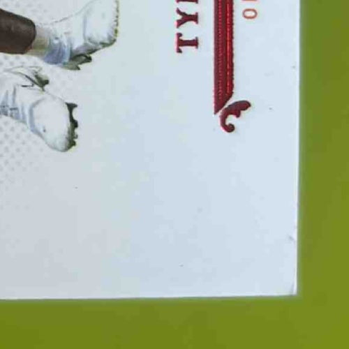 2021 Flawless Collegiate Tylan Wallace Rookie Dual Patches Ruby 3/15 #RDP-31 OSU - Sports Cards