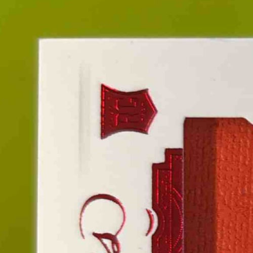 2021 Flawless Collegiate Tylan Wallace Rookie Dual Patches Ruby 3/15 #RDP-31 OSU - Sports Cards