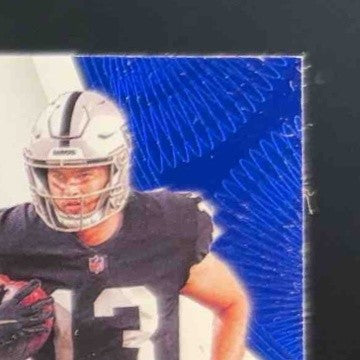 2021 Flawless Derek Carr Hunter Renfrow Connections Sapphire 3/5 MEM Raiders - Sports Cards