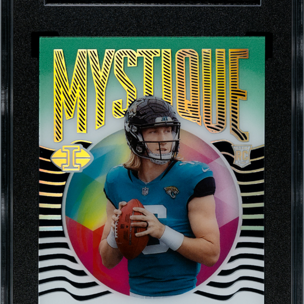 2021 Illusions Trevor Lawrence Mystique Emerald Rookie