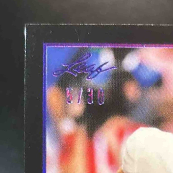 2021 Leaf Memories Bryce Young 1992 Auto Spectrum Red /30 Alabama Crimson Tide - Sports Cards