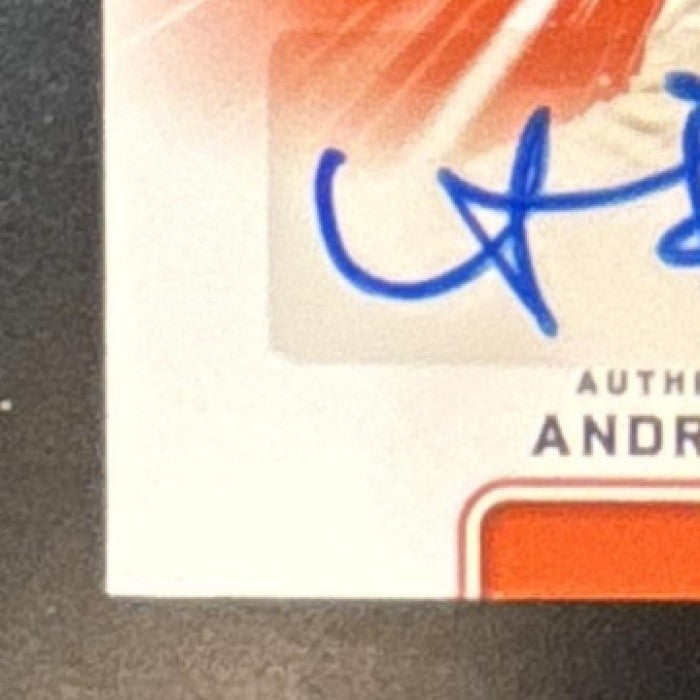 2021 Leaf Perfect Game National Showcase Andrew Fischer Auto Orange /30 #BA-AF1 - Sports Cards
