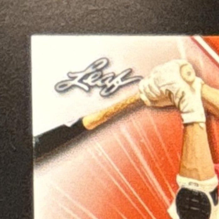 2021 Leaf Perfect Game National Showcase Andrew Fischer Auto Orange /30 #BA-AF1 - Sports Cards