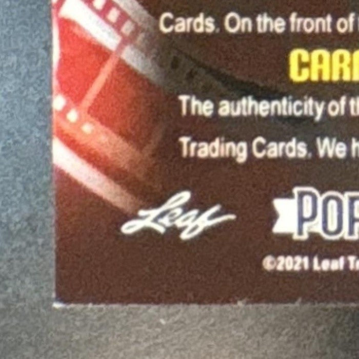 2021 Leaf Pop Century Starring Roles Carmen Electra Auto /20 - Non-Sports Cards