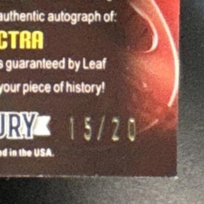 2021 Leaf Pop Century Starring Roles Carmen Electra Auto /20 - Non-Sports Cards
