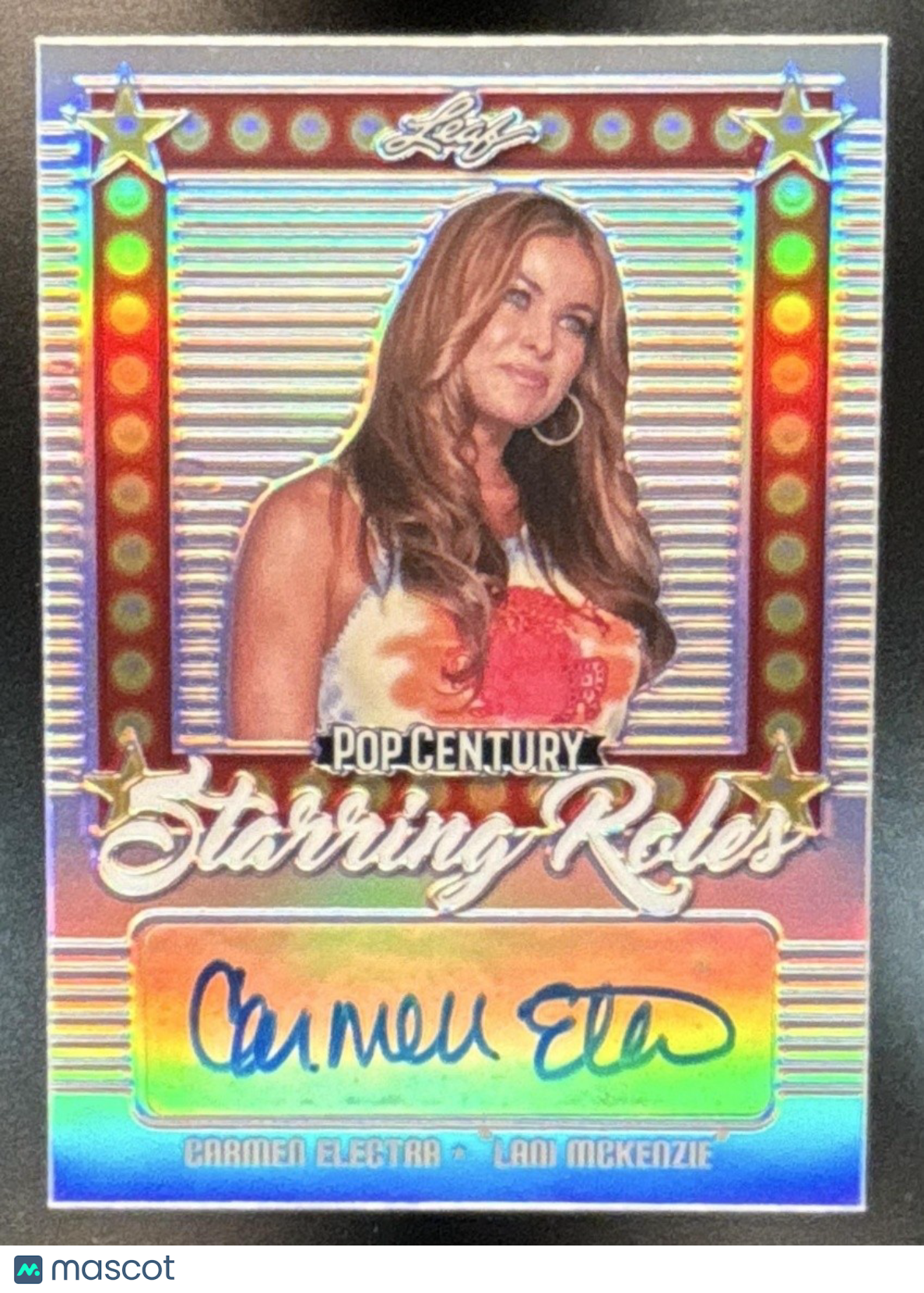 2021 Leaf Pop Century Starring Roles Carmen Electra Auto /20 - Non-Sports Cards