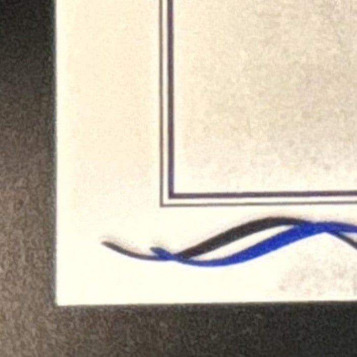 2021 Leaf Signature Hall of Fame Y.A. Tittle Blue #HOF-YAT Auto New York Giants - Sports Cards