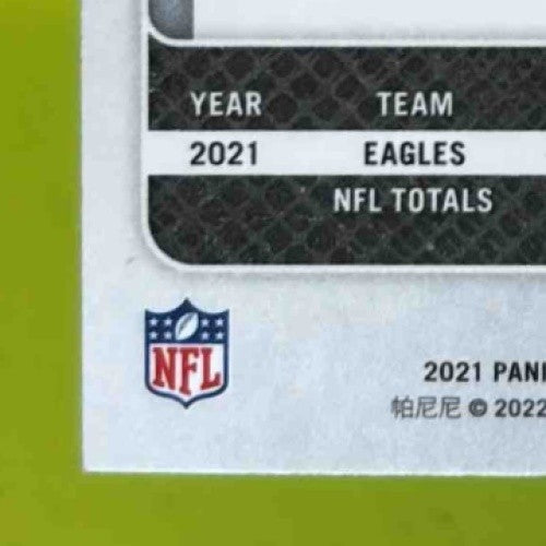 2021 Panini Chronicles DeVonta Smith Prizm Black #PB-8 RC Philadelphia Eagles - Sports Cards