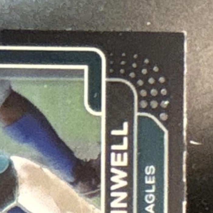 2021 Panini Chronicles Kenneth Gainwell Prizm Black RC Philadelphia Eagles - Sports Cards