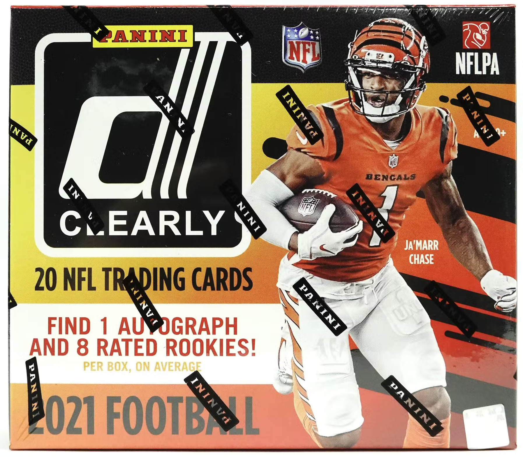 2021 Panini Clearly Donruss Football Hobby Box - NFL Hobby Box