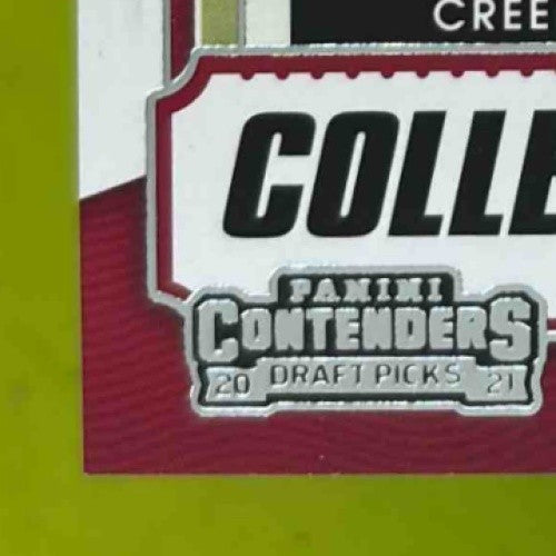 2021 Panini Contenders Draft Picks Creed Humphrey #238 RC Auto Oklahoma Sooners - Sports Cards
