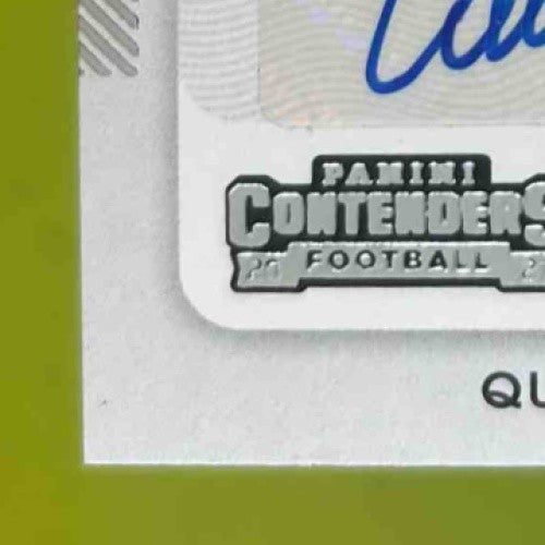 2021 Panini Contenders Quincy Roche Reverse Ticket #244 Auto RC New York Giants - Sports Cards