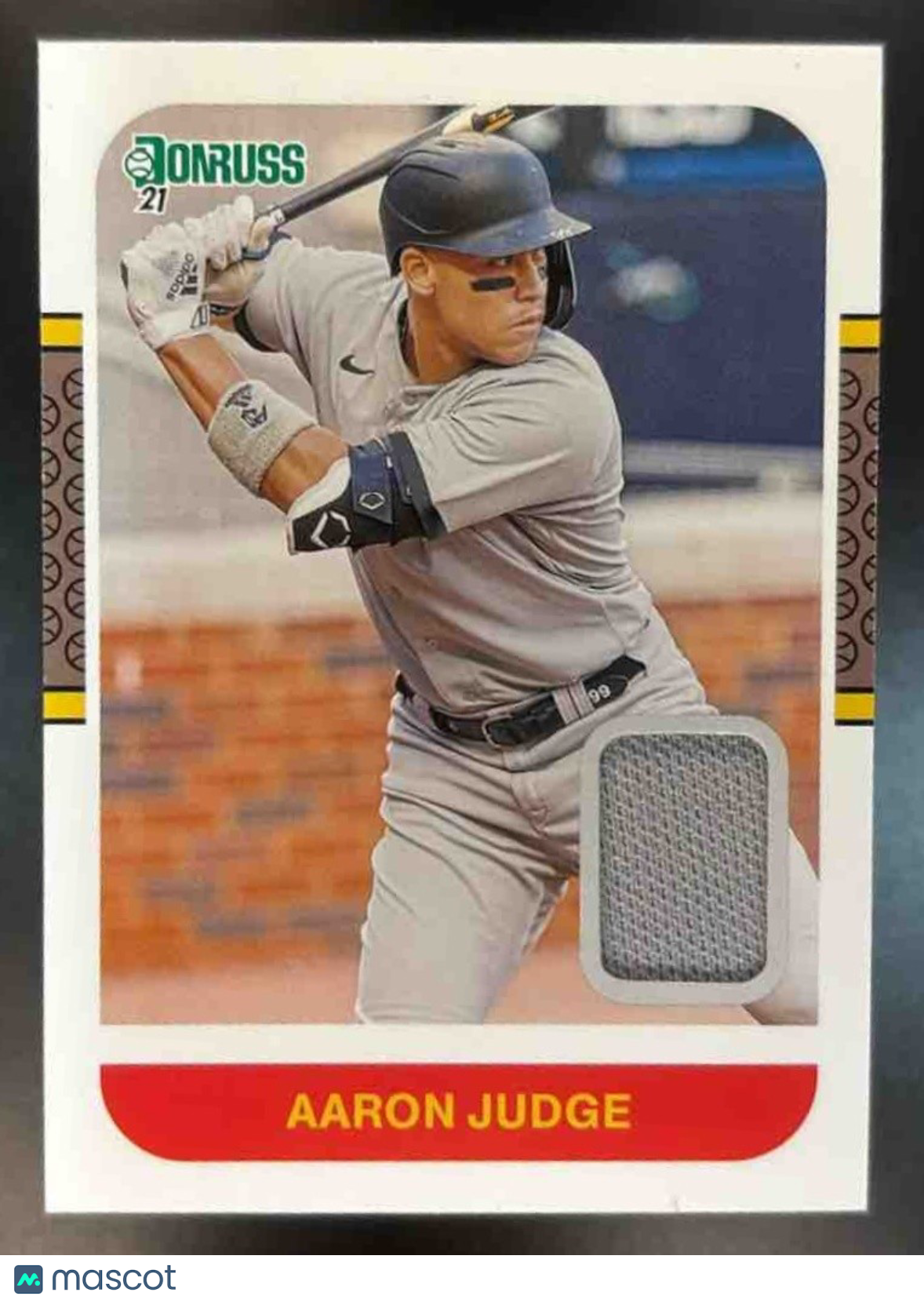 2021 Panini Donruss Aaron Judge Retro 1987 Materials MEM New York Yankees - Sports Cards