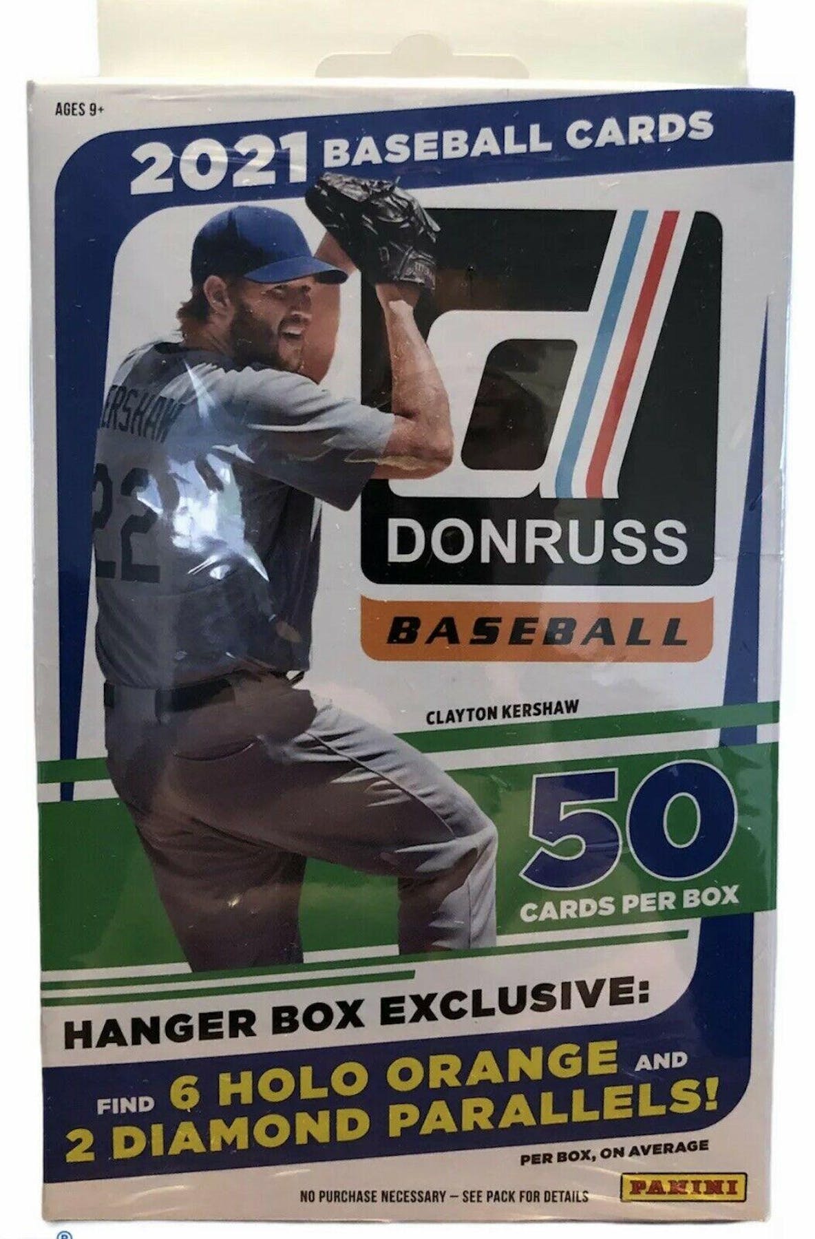 2021 Panini Donruss Baseball Hanger Box - MLB Blaster Box