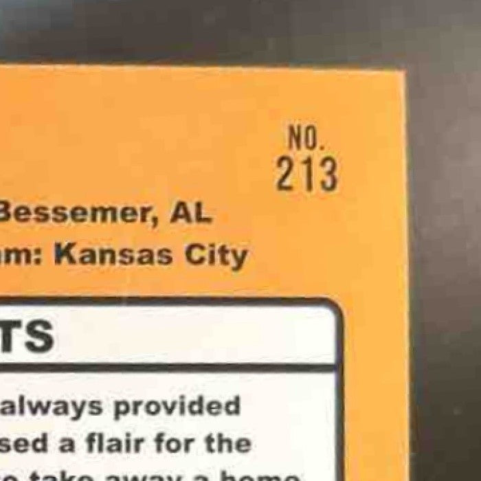 2021 Panini Donruss Bo Jackson One Hundred 1/100 BOOK END #213 Kansas City Royal - Sports Cards