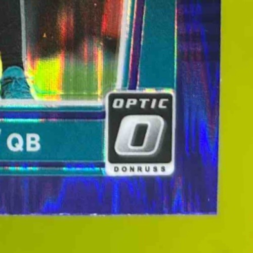2021 Panini Donruss Optic Trevor Lawrence Purple Shock #201 Jacksonville Jaguars - Sports Cards