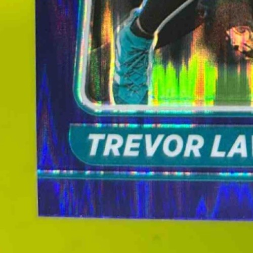 2021 Panini Donruss Optic Trevor Lawrence Purple Shock #201 Jacksonville Jaguars - Sports Cards