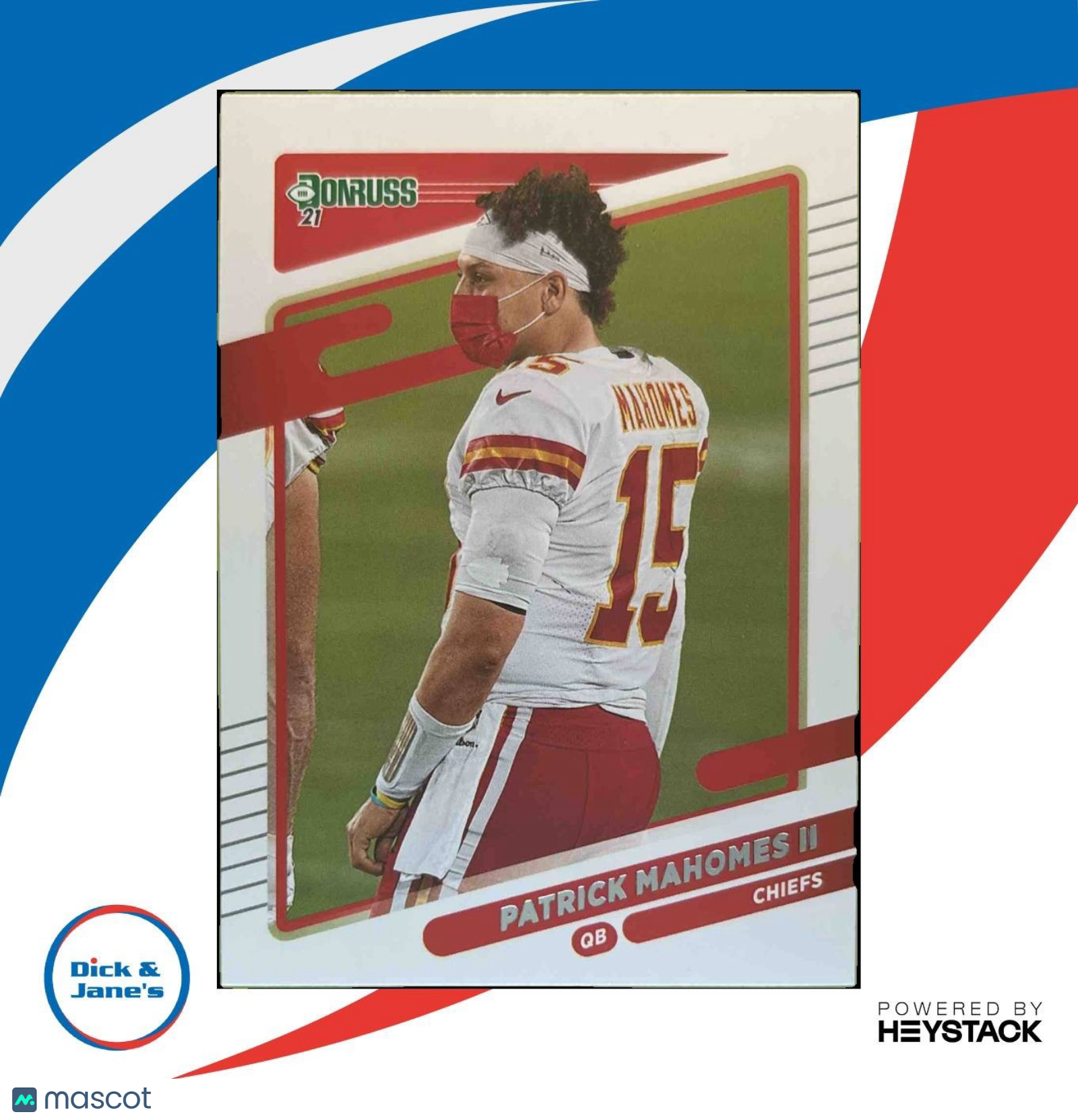 2021 Panini Donruss Patrick Mahomes II #116b Kansas City Chiefs - Sports Cards